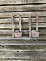 Set Antiek zwaar schuifdeursysteem, Ophalen, Gebruikt