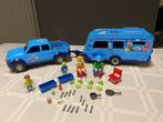 Playmobil Family Fun Funpark Pickup met caravan (9502), Ophalen of Verzenden, Zo goed als nieuw