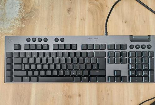 Logitech G815 RGB Tactile QWERTY Toetsenbord met Tape mod, Computers en Software, Toetsenborden, Zo goed als nieuw, Qwerty, Ophalen of Verzenden