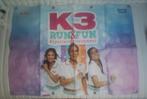 Mooie nieuwe banner K3 + gratis magazine en klein t shirt, Ophalen of Verzenden, Zo goed als nieuw, Poster, Artwork of Schilderij