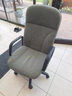 Bureaustoel stof, Huis en Inrichting, Bureaustoelen, Ophalen, Gebruikt, Grijs, Bureaustoel