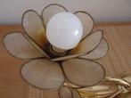 Lampe applique laiton & pétales de nacre Massive floral, Ophalen of Verzenden