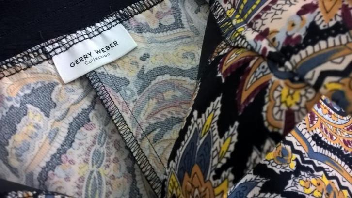 50% reduktie/BROEK GERRY WEBER/zgan, Kleding | Dames, Broeken en Pantalons, Zo goed als nieuw, Maat 38/40 (M), Blauw, Lang, Verzenden