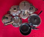 complete set potten en pannen, NIET GESCHIKT VOOR INDUCTIE, Huis en Inrichting, Keuken | Potten en Pannen, Ophalen of Verzenden