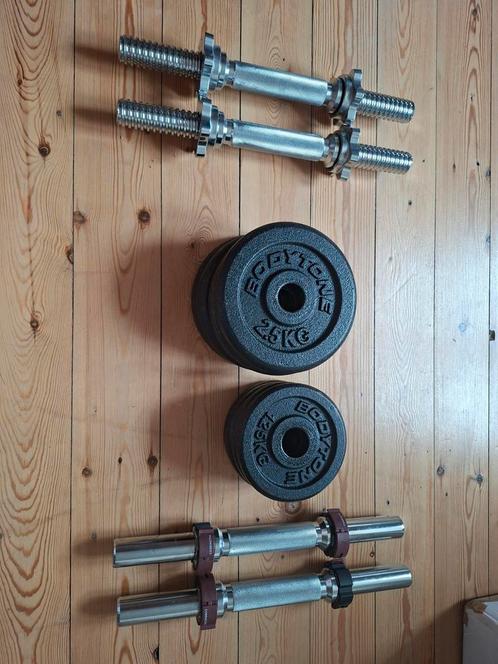 Gewichten, weerstandsbanden en matje, Sport en Fitness, Fitnessmaterialen, Zo goed als nieuw, Foamroller, Ophalen