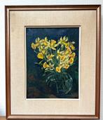 Peinture à l'huile sur toile Narcisse - Gruyters, Enlèvement ou Envoi