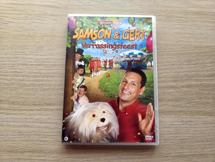 Samson en Gert - het verrassingsfeest, Cd's en Dvd's, Dvd's | Kinderen en Jeugd, Gebruikt, Alle leeftijden, Ophalen of Verzenden