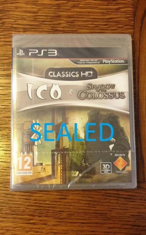 Sealed > ICO / Shadow of the Colossus Classics HD Collection, Consoles de jeu & Jeux vidéo, Jeux | Sony PlayStation 3, Neuf, Aventure et Action