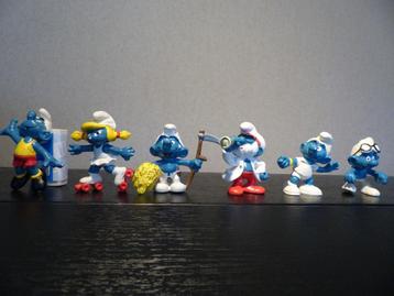 11 Schleich smurfen beschikbaar voor biedingen