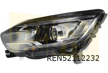 Renault Scenic / Grand Scenic (11/16-) koplamp Rechts (halog, Auto-onderdelen, Verlichting, Renault, Nieuw, Verzenden
