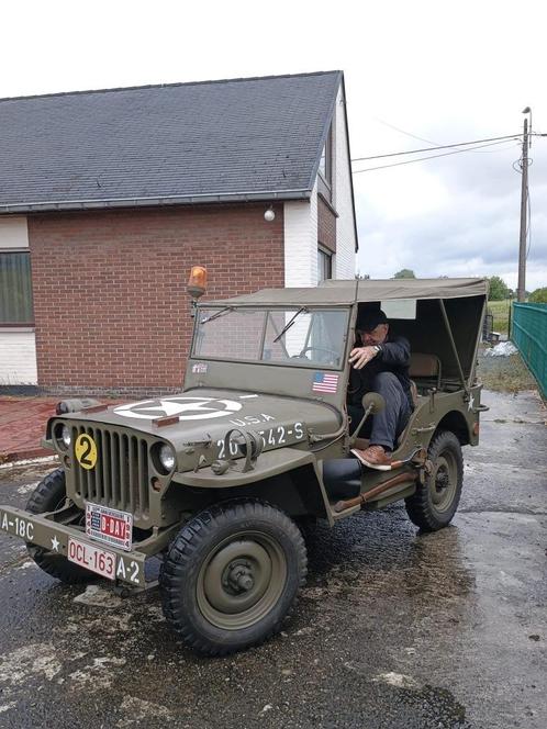 Jeep Willys MB Overland '53, Auto's, Jeep, Particulier, Overige modellen, 4x4, Panoramadak, Radio, Trekhaak, Benzine, Euro 1, SUV of Terreinwagen