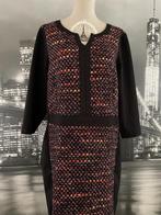 prachtige winter jurk - Green Ice - 46, Verzenden, Zwart, Maat 46/48 (XL) of groter, Zo goed als nieuw