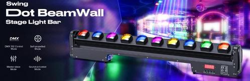 Nieuwe First Class 10 x 60W Rgbw Led Moving Bar, Muziek en Instrumenten, Licht en Laser, Nieuw, Licht, Geluidgestuurd, Kleur, Stroboscoopeffect