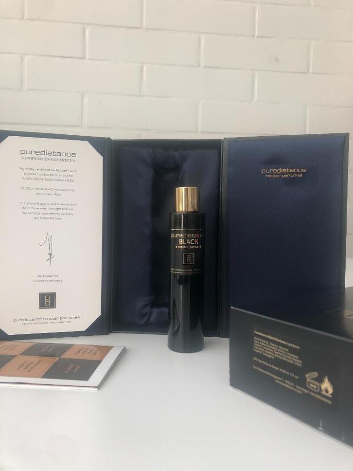 Black- Puredistance-niche parfum stalen/decant, Handtassen en Accessoires, Uiterlijk | Parfum, Zo goed als nieuw, Ophalen of Verzenden
