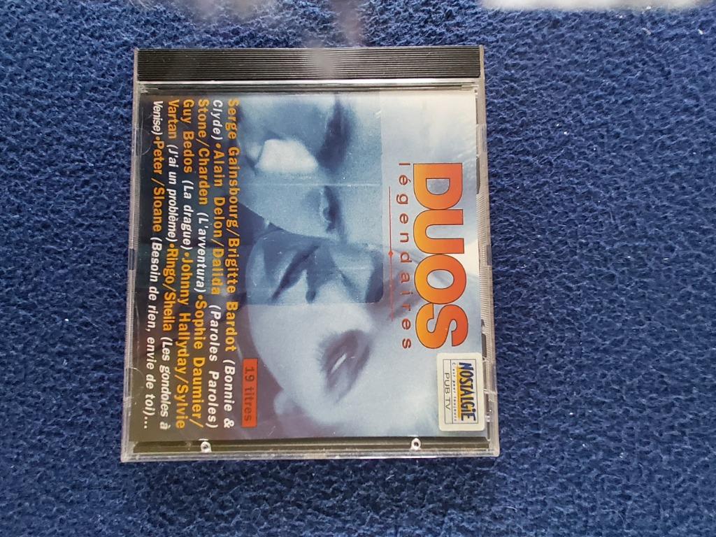 Cd Duos légendaires, Enlèvement ou Envoi, Utilisé