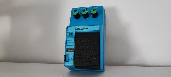 Ibanez DL10 Digital Delay 1989 – 1992 – Blauw, Musique & Instruments, Effets, Utilisé, Chorus, Delay ou Écho, Reverb, Autres types