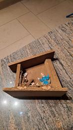 Kerststalletje in hout, Ophalen