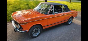BMW Baur Cabrio E10 1975 2002 en parfait état, Autos, Achat, Carnet d'entretien, Particulier, BMW