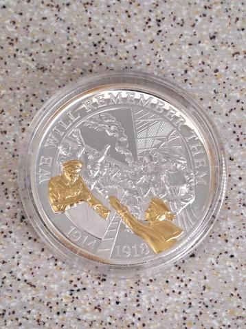 Herdenking WO I 2018 Afscheid aan de Trein Proof  beschikbaar voor biedingen