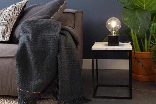Zuiver - Bolch - Tafellamp - Zwart Marmer (1/2), Huis en Inrichting, Lampen | Tafellampen, Nieuw, Minder dan 50 cm, Overige materialen