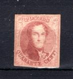 12A MH 1858 - Rond medaillon zonder watermerk COB 13900 €, Postzegels en Munten, Ophalen of Verzenden, Postfris, Spoor van plakker