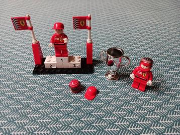 Lego Racers, set 8389, M. Schumacher en R. Barrichello. beschikbaar voor biedingen