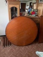 Robde tafel in kerselaar hout (jaren 70-80ig), Huis en Inrichting, Tafels | Eettafels, Ophalen, Franse stijk jaren 70-80ig, Gebruikt