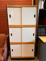 Bibliotheque Kewlox vintage en bois !!!, Maison & Meubles, Armoires | Armoires à porte coulissante & Armoires à archives, Comme neuf