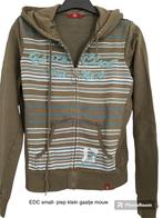 EDC gilet hoodie mt 36, Bruin, Ophalen of Verzenden, Maat 36 (S), Gedragen