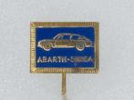 SP1939 Speldje Abarth-Simca blauw, Collections, Broches, Pins & Badges, Utilisé, Enlèvement ou Envoi