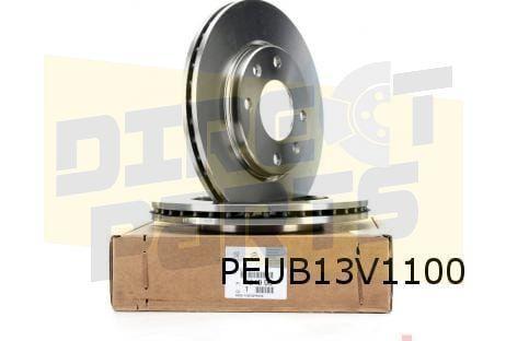 PSA remschijfset L+R voor (geventileerd) Origineel! 424996, Auto-onderdelen, Remmen en Aandrijving, Citroën, Peugeot, Nieuw, Verzenden