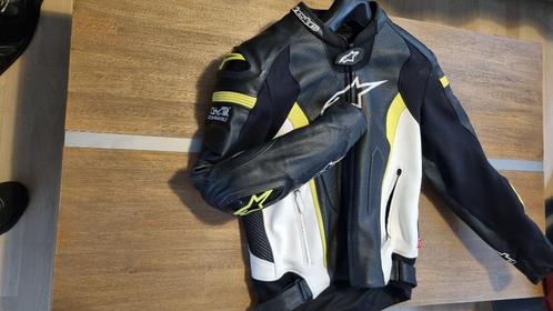 Motorjas alpinestars maat 48 (S)zeer goede staat, Motoren, Kleding | Motorkleding, Jas | leer, Ophalen