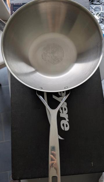 Demeyere wokpan Black 5 - ook voor de BBQ!  beschikbaar voor biedingen