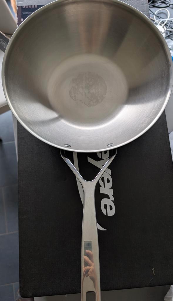 Demeyere wokpan Black 5 - ook voor de BBQ!, Huis en Inrichting, Keuken | Potten en Pannen, Nieuw, Wok, Ophalen