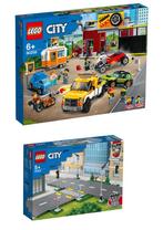 LEGO CITY  Tuningworkshop (60258) + extra straten, Kinderen en Baby's, Speelgoed | Duplo en Lego, Verzenden, Nieuw, Complete set