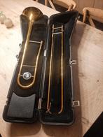 King Tempo 606 USA trombone, Ophalen, Gebruikt, Overige typen, Met koffer