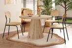 Ronde Tafel NIEUW Tigo 120cm Decor oude Eik +Levering, Huis en Inrichting, Tafels | Eettafels, Nieuw, Ophalen of Verzenden, Vijf personen of meer