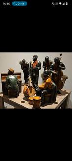 Prachtig houten orkest hoogte 55cm zittend 40 cm, Enlèvement