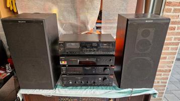 Vintage SONY cassettedeck! beschikbaar voor biedingen