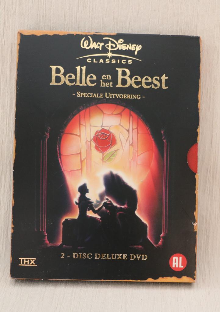 Belle en het Beest, Cd's en Dvd's, Dvd's | Tekenfilms en Animatie, Zo goed als nieuw, Europees, Tekenfilm, Alle leeftijden, Ophalen of Verzenden