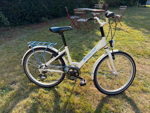 Meisjesfiets kinderfiets 22inch voor ca. 6 tot 12 jaar, Fietsen en Brommers, Fietsen | Meisjes, Gebruikt, 22 inch, Versnellingen