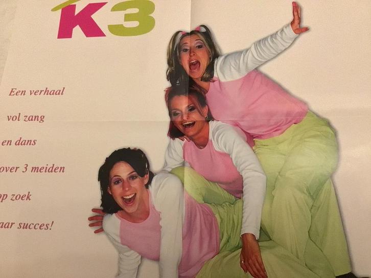 Originele K3 leden poster een verhaal vol zang Niels William, Verzamelen, Posters, Ophalen of Verzenden