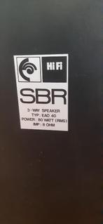 2 luidsprekerboxen SBR, Audio, Tv en Foto, Ophalen, Zo goed als nieuw