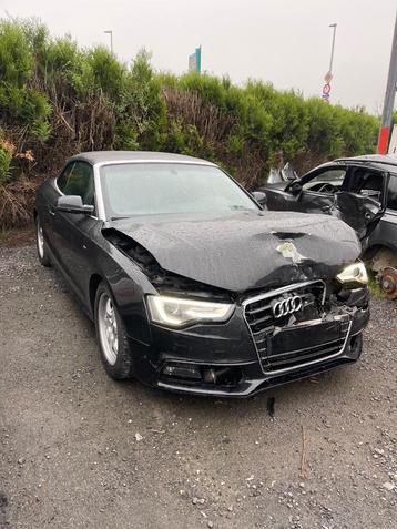 Audi A5 cabriolet SLine 03/2012 2.0 TDI accidenté, Autos, Cuir, Euro 5, Achat, Cruise Control