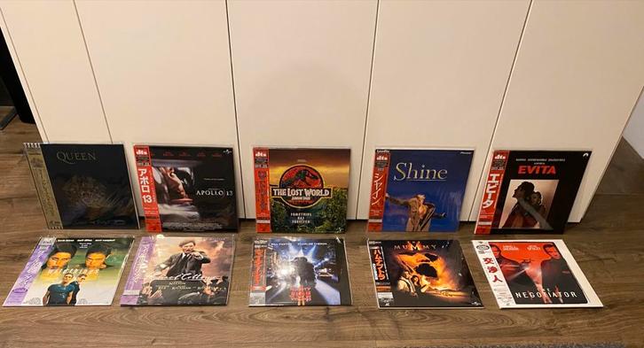 Laserdisc Japan, Verzamelen, Film en Tv, Zo goed als nieuw, Ophalen