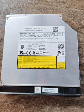 Internal 9.5mm SATA DVD Slim Optical Drive UJ8A2 Super M