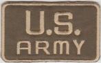 U.S. Army stoffen opstrijk patch embleem, Collections, Vêtements & Patrons, Envoi, Neuf
