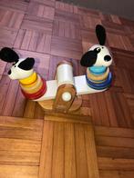 Vilac houten puzzel wip hondjes, Kinderen en Baby's, Ophalen of Verzenden, Zo goed als nieuw
