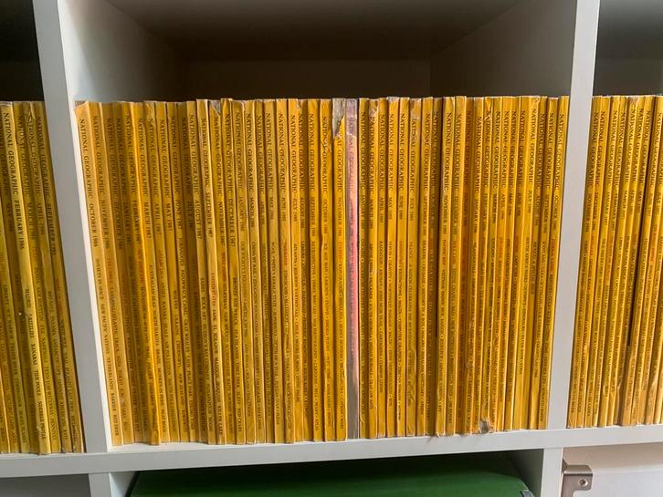 National Geographic Magazines 1983-2004, Boeken, Tijdschriften en Kranten, Gelezen, Glossy, Ophalen of Verzenden