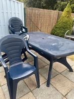 Tuintafel + 6 stoelen, Ophalen, Zo goed als nieuw